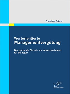 cover image of Wertorientierte Managementvergütung